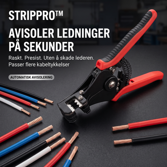 StripPro™ Automatisk Avisoleringstang